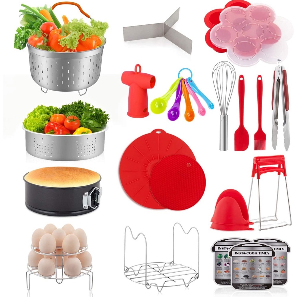22 Pcs Accessories for Instant Pot 6 8 Qt